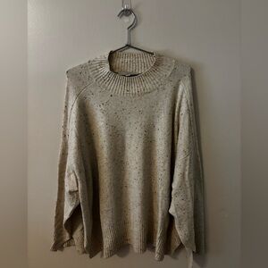 LOFT Donegal Knit Oversized Sweater